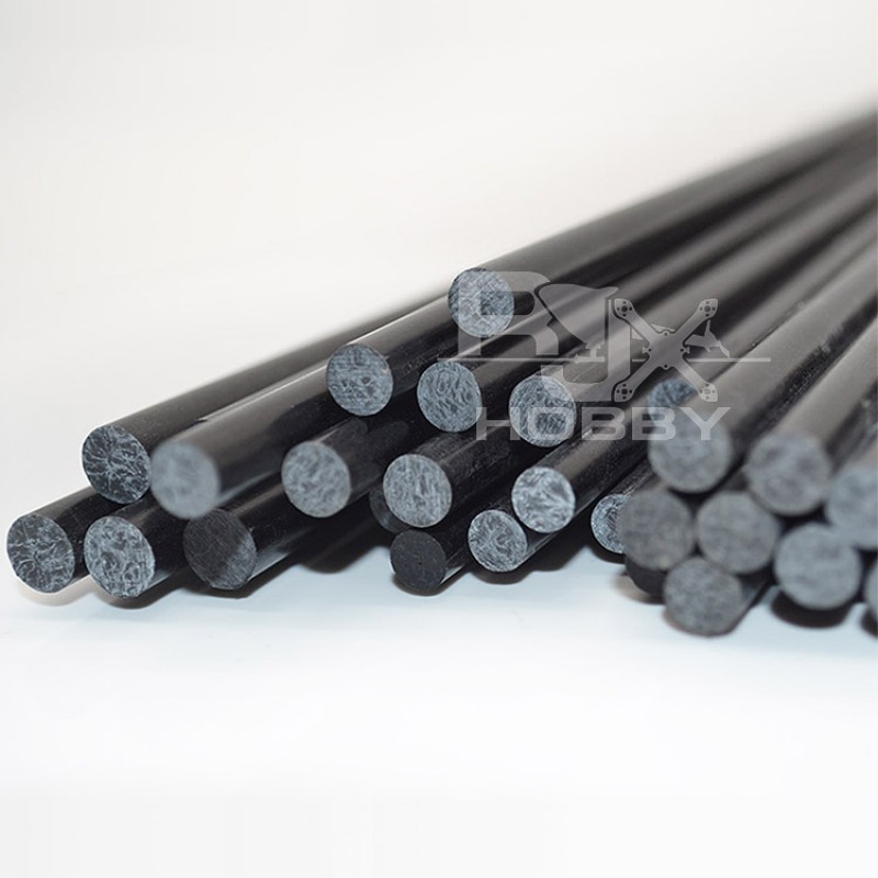 RJX 1pcs Carbon Fiber Solid Rods  Length 1000mm diameter 8.5-30mm