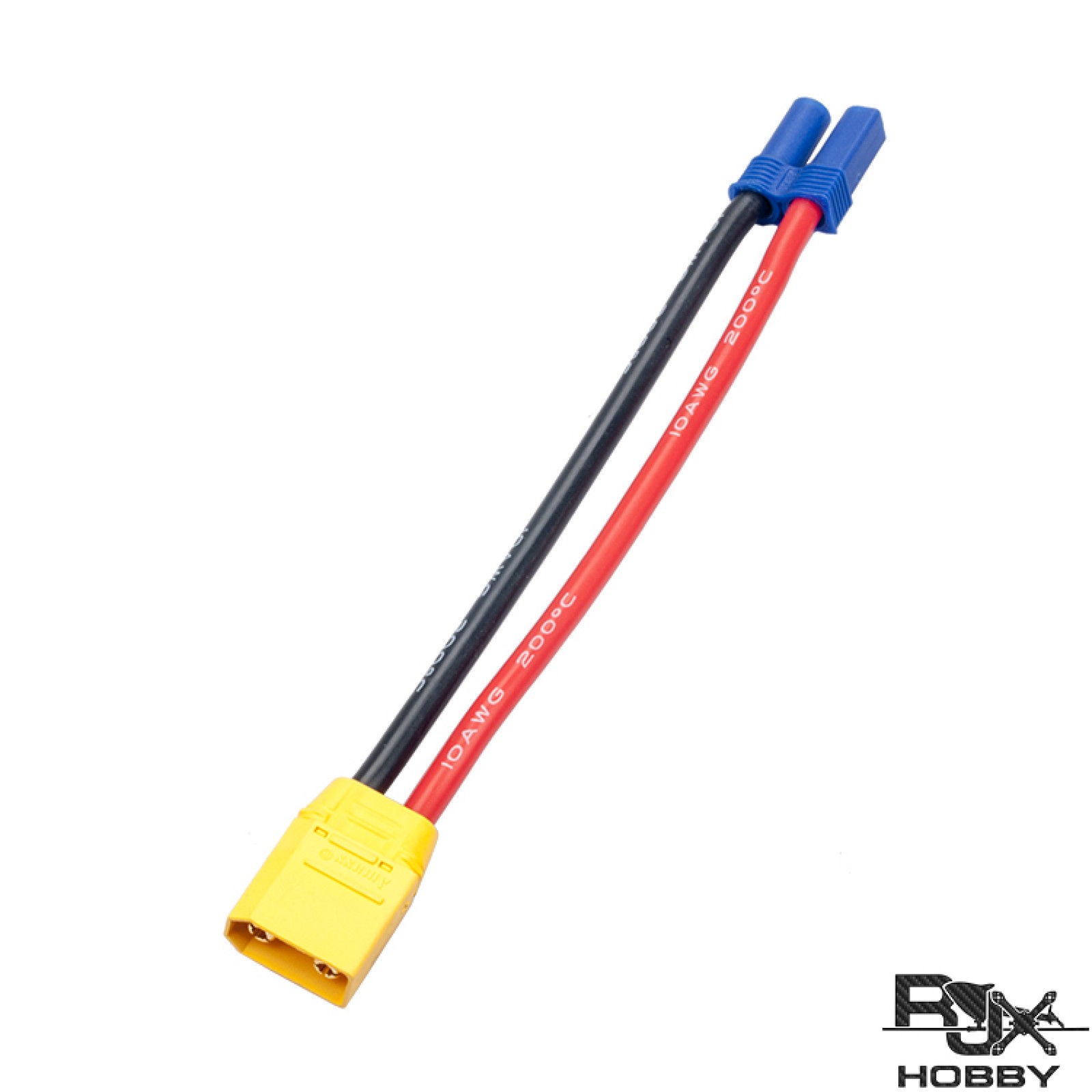 RIIEYOCA Adapterkabel EC5 Auf XT90 – 30 Cm, 10 AWG Silikonkabel Für RC Lipo Akkus