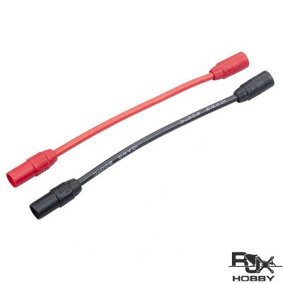 RJXHOBBY AS150 Anti-Spark 7MM Male to Female Extension 10AWG 15mm Wire for DJI S1000 S900