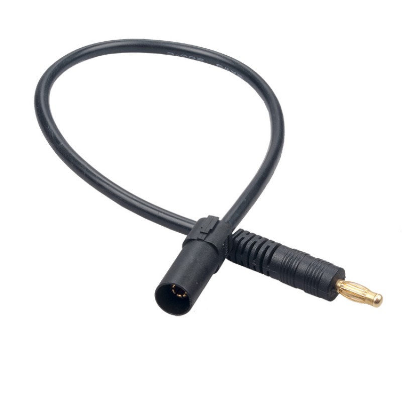 RJXHOBBY XT150 AS150  Anti-Spark Male to 4mm Bullet Banana plug Battery Charging Leads 300mm 12AWG