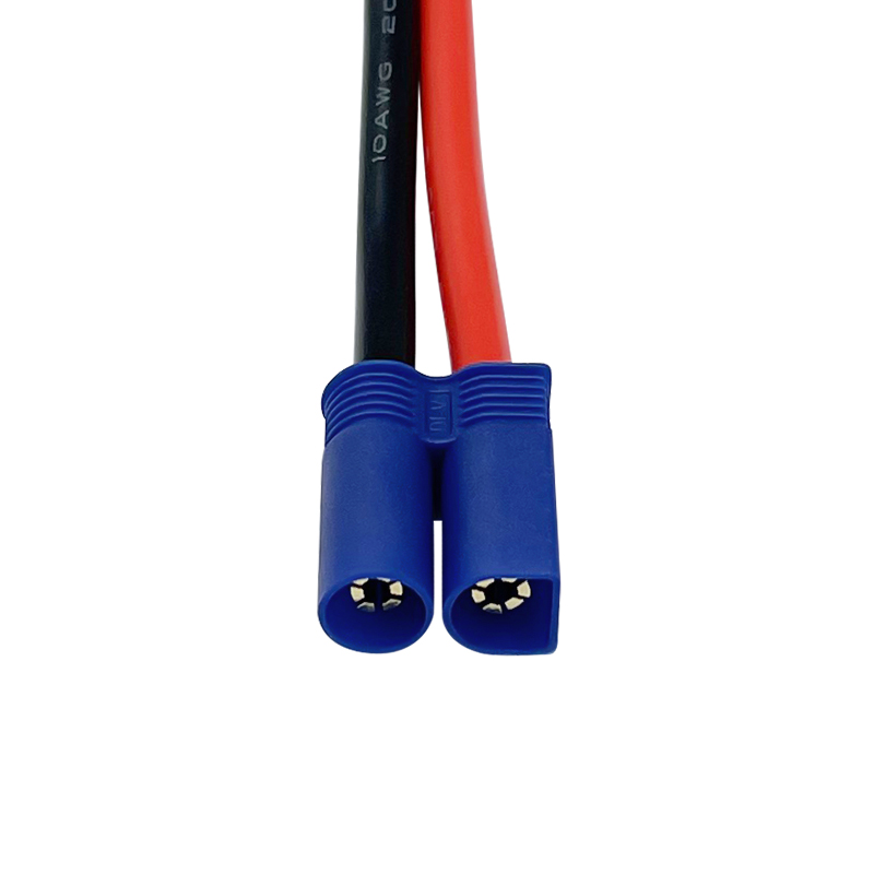 RJXHOBBY EC5 Male To XT60 Female Conversion Adapter 10AWG  for Lipo Battery