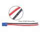 RJXHOBBY EC5 Female Connector 150mm 10awg Wire for RC ESC Charger Side Power