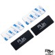 RJX 4pcs 75x 30x 3mm Mesh Surface FPV Anti-Slip Damping Silicone Mat Adhesive Tape for RC Quadcopter Multicopter Lipo Battery