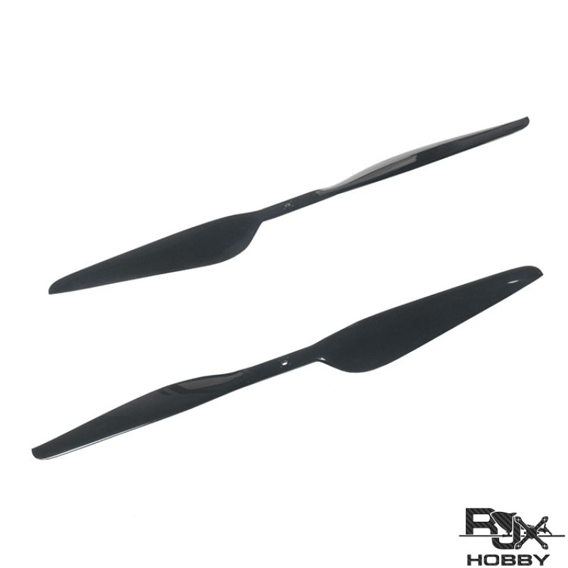 RJXHOBBY 30×10.5In Carbon Fiber Propeller (CW/CCW PAIR) PROPS for Drone, Agricultural plant protection UAV.