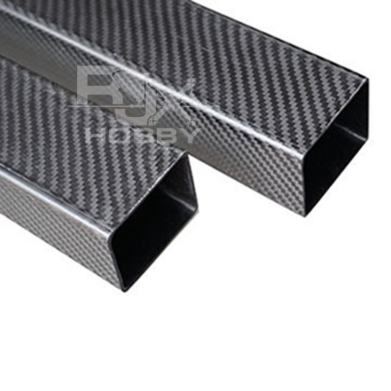 RJX Rectangular carbon fiber pipe customized internal diameter