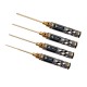 RJX 4pcs Hollow Handle Hex Screw driver Tools Kit Set 1.5mm / 2.0mm / 2.5mm / 3.0mm for RC Models Car Boat Airplane