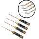 RJX Hex Ball tip Screw driver  Bits 1.5,2.0,2.5,3.0mm