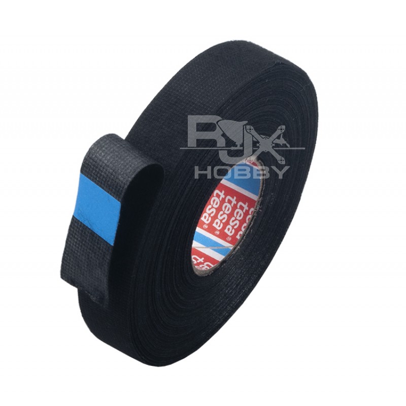 RJX 25meters Tesa cloth tape for wire harnessing, cloth self-adhesive car wiring, high/low temperature resistant