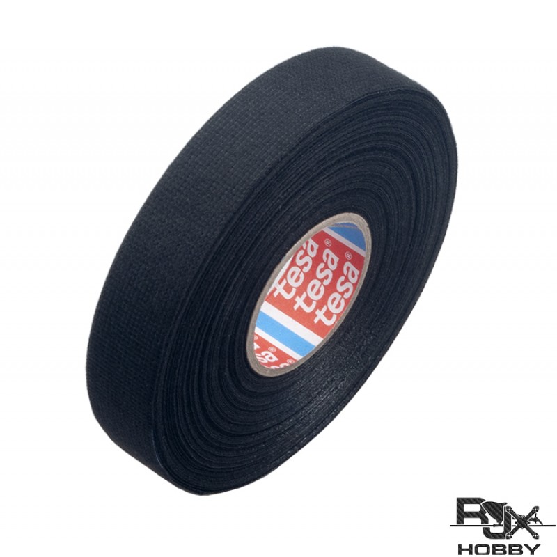 RJX 25meters Tesa cloth tape for wire harnessing, cloth self-adhesive car wiring, high/low temperature resistant