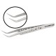 RJX High Precision Tweezers Stainless Steel  Cooling Hole Electronics Repair Hand Tools