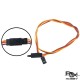 RJX 22 AWG 60cm Anti-off Servo Extension Wire Cable For JR