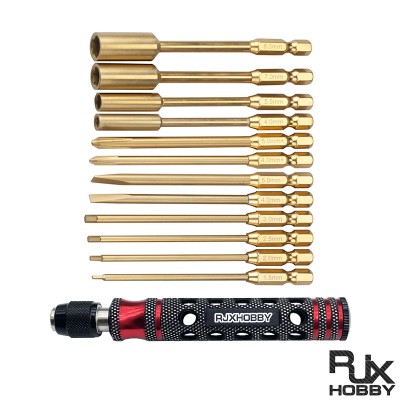 RJX 13in1 Hex Nut Phillips Flat Screwdriverfor RC Car helicopter FPV
