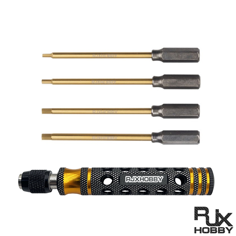 RJX 6.35mm 4 in1 Hex Screwdriver for RC Car helicopter FPV