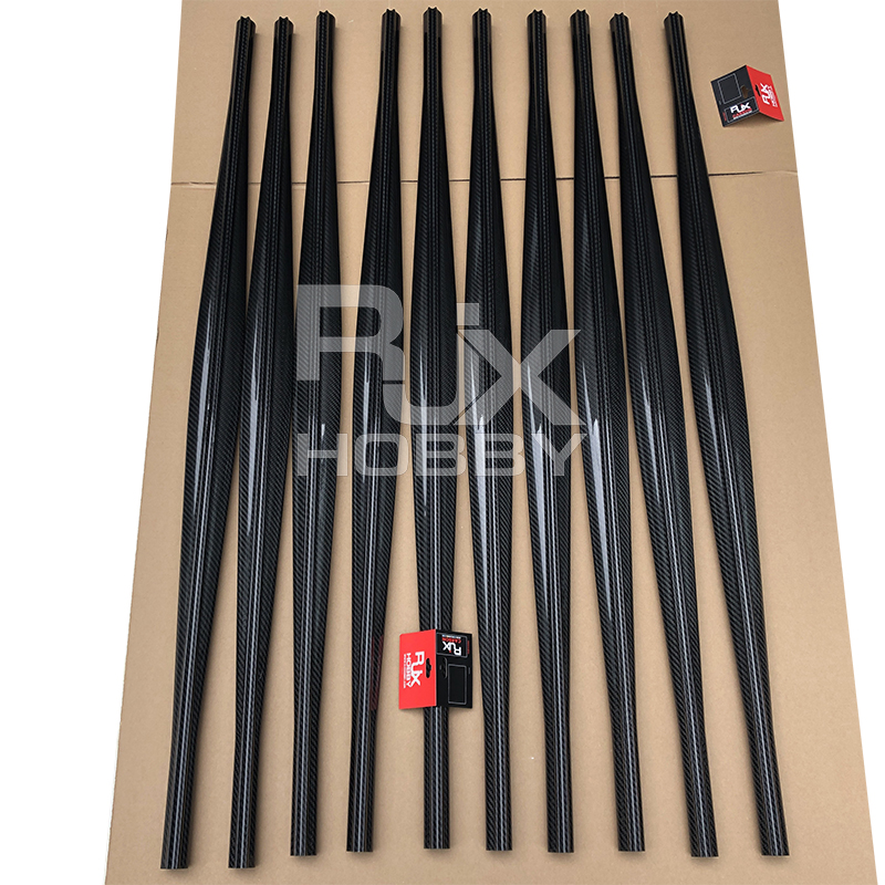 RJXHOBBY 26x32.4x1300mm Carbon Fiber Spearfishing Barrel（Filled Foam in it） #01