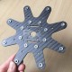 RJXHOBBY 100pcs M2 M2.5 M3 M4 Stainless Steel Press nut