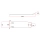 RJXHOBBY T300 Carbon Fiber Spearfishing Diving Blades