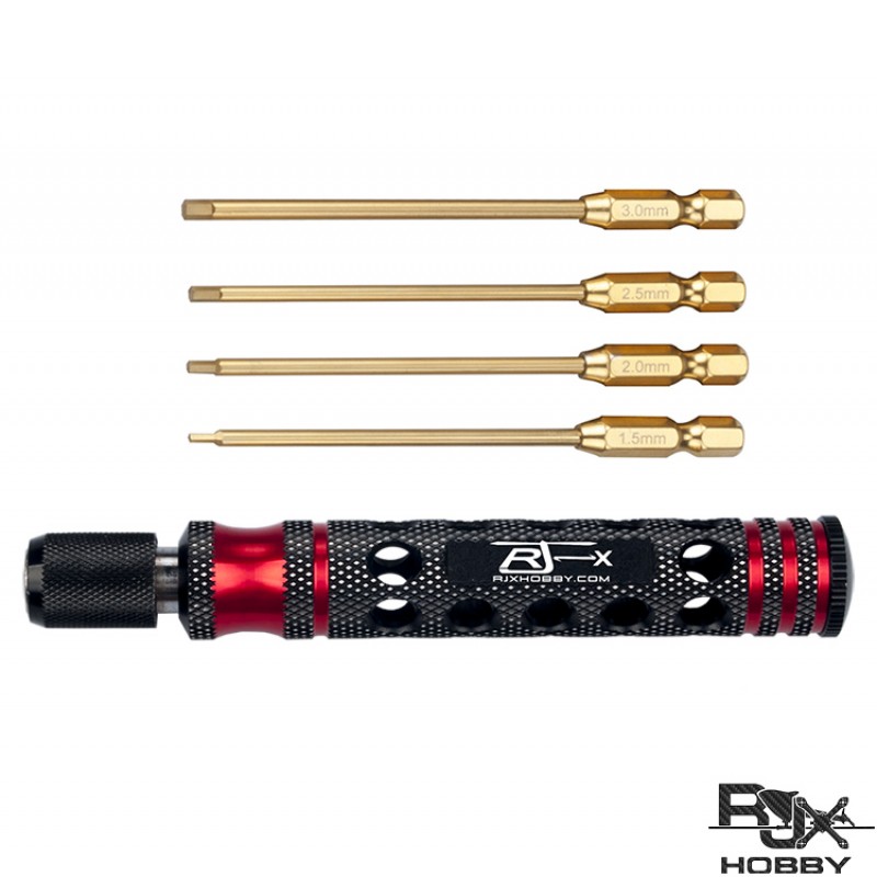 RJX 6.35mm 4 in1 Hex Screwdriver for RC Car helicopter FPV