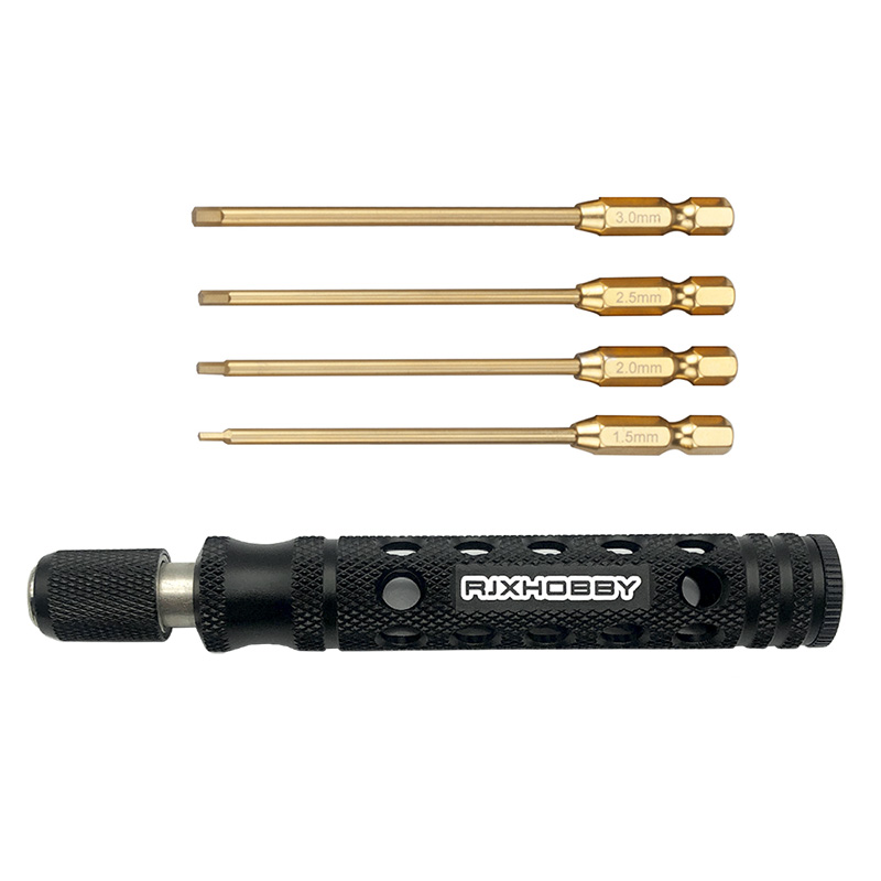 RJX 6.35mm 4 in1 Hex Screwdriver for RC Car helicopter FPV