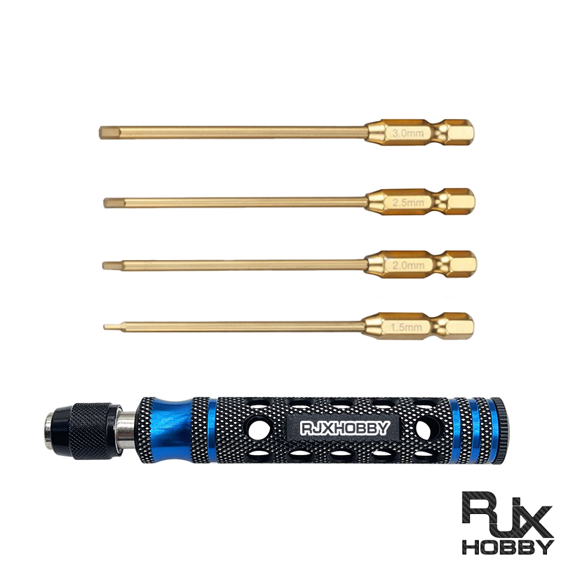 RJX 6.35mm 4 in1 Hex Screwdriver for RC Car helicopter FPV