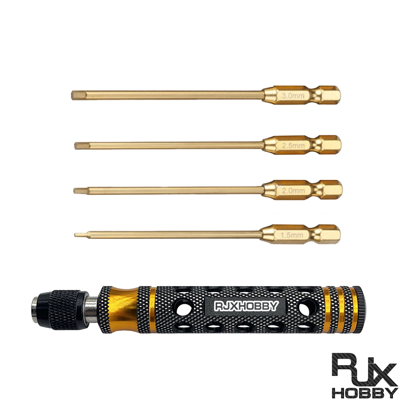 RJX 6.35mm 4 in1 Hex Screwdriver for RC Car helicopter FPV