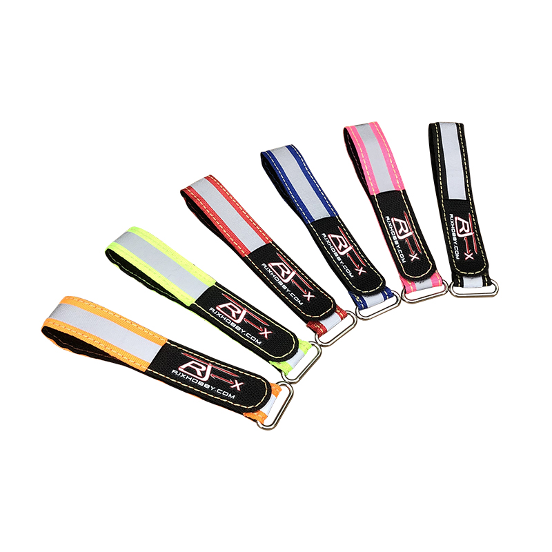 RJXHOBBY 2pcs Kevlar thread stitching Reflective Battery strap (Width: 20mm Length: 150 -400mm)
