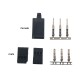 RJX Futaba Servo Plug Set Gold Plated Male & Female