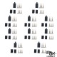 RJX Futaba Servo Plug Set Gold Plated Male & Female