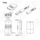 RJXHOBBY JR / Hitec / Spektrum Style Servo Connector Plugs Male / Female