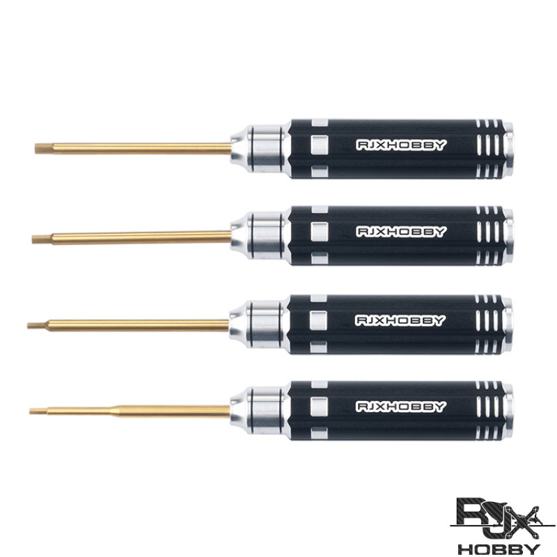 RJX 1.5 1.65 2.0 2.5mm Mini Titanium Alloy Hex Screwdriver for RC FPV