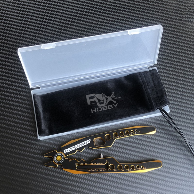 RJX Multifunctional Aluminum Alloy Shock Shaft Pliers Wrench