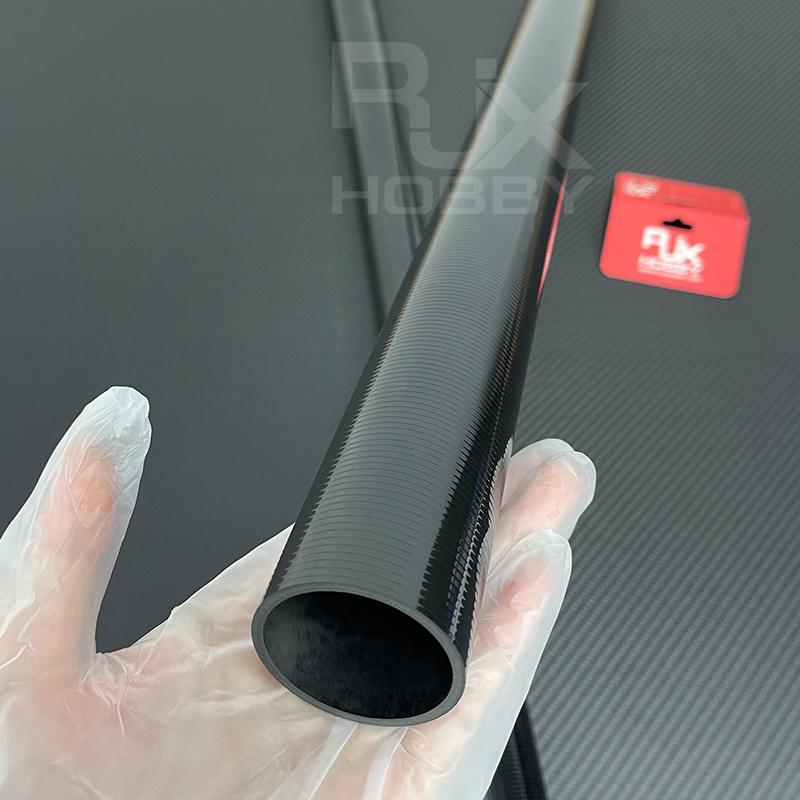 RJXHOBBY 1pcs Carbon Fiber Tapered Cone Shaped Tube
