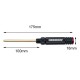 RJX 4pcs Phillips Screwdriver Tools Kit Set 3.0mm 4.0mm 5.0mm 5.8mm for RC FPV Car Boat Airplane