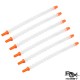 RJXHOBBY 6pcs 30cm Condenser Universal Lathe Machine Bamboo Water Pipe Plastic Cooling Plumbing Hoses