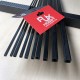 RJX 1pcs 1000mm Square Pultruded Carbon Fiber Tube Outside Square Inside Round OD:2-5mm