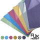 RJXHOBBY 1pcs 3K 100% Full Carbon Fiber Sheet 500x400x1.0-5.0mm(Twill glossy )