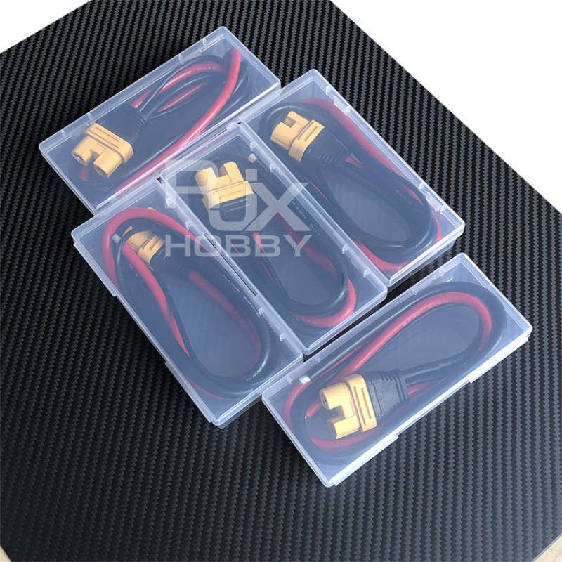 RJXHOBBY Amass AS150U Connector Anti Spark with Signal Pin with Short Silicone Wire Protective Cover (Female)