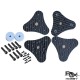 RJXHOBBY Carbon Fiber Folding Propeller – 3 BLADE – 28 x 9.2 (1 set)