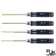 RJX RC Hex Screw driver Tools Kit 0.05", 1/16", 5/64", 3/32"