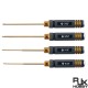RJX RC Hex Screw driver Tools Kit 0.05", 1/16", 5/64", 3/32"