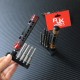 RJXHOBBY TP8/TP10/TP15/TP20/TP25/TP27/TP30/TP40 1/4 Inch 6.35mm L75mm Torx Head Bits with handle for Electric Screwdriver