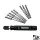RJXHOBBY TP8/TP10/TP15/TP20/TP25/TP27/TP30/TP40 1/4 Inch 6.35mm L75mm Torx Head Bits with handle for Electric Screwdriver
