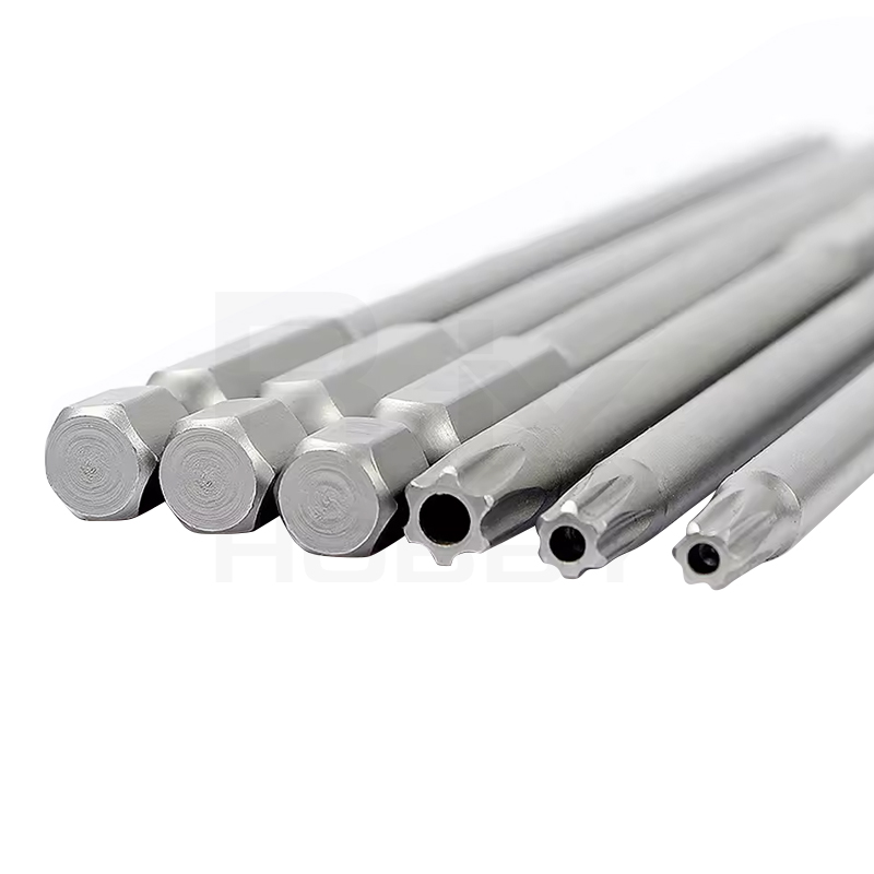 RJX 11pcs 1/4 Inch 6.35mm Length 75mm Torx Head Electric Screwdriver Bits Tip T6 ,T7,T8, T9,T10, T15, T20, T25, T27, T30, T40