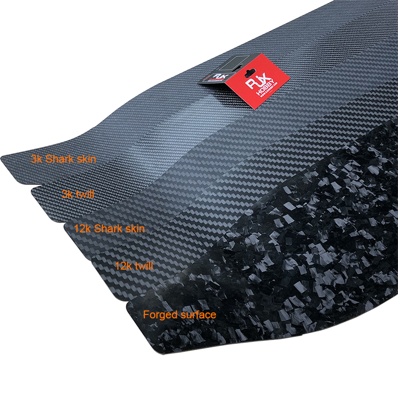 RJXHOBBY T300 Carbon Fiber Spearfishing Diving Blades