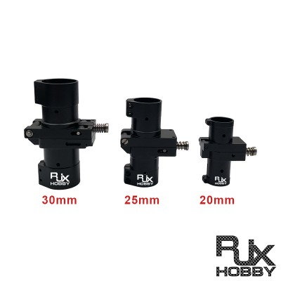RJXHOBBY 1pcs 20/25/30mm CNC Folding Arm Tube Joint FPV System multirotor UAV Drone Spare Parts