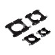 RJXHOBBY 1pcs 8/10/12/14/16/18/20/22/25/28/30/35/40mm Pipe clamps for carbon fiber tube/Aluminum tube clips carbon tube clip 