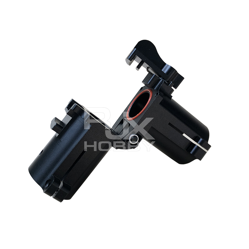 RJXHOBBY 1pcs 30/40/45/50mm Folding Arm Carbon Tube Connector Pipe Fixture Frame Fold Piece for RC Plant Agriculture UAV Drone