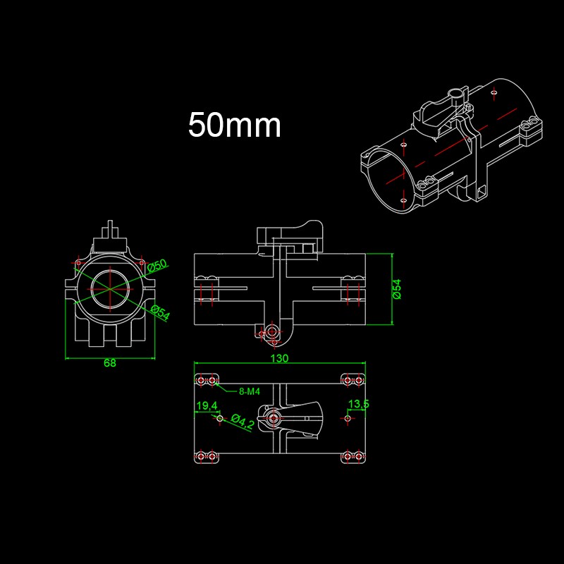 RJXHOBBY 1pcs 30/40/45/50mm Folding Arm Carbon Tube Connector Pipe Fixture Frame Fold Piece for RC Plant Agriculture UAV Drone