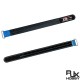 RJXHOBBY 2pcs Kevlar Battery Strap Kevlar Stitching Rubber Grip and Zinc Alloy Seamless Buckle(Width: 16mm Length: 150 -400mm)