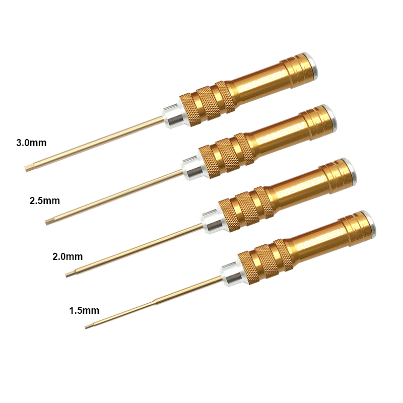 RJXHOBBY Hex /Nut/ Phillips/ Flat Screwdriver 16 pcs kits 