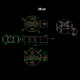 RJX 1PCS 12 / 16 / 20 / 25 / 28mm Motor Mount Seat for UAV Hexacopter Multicopter Agricultural Drone 